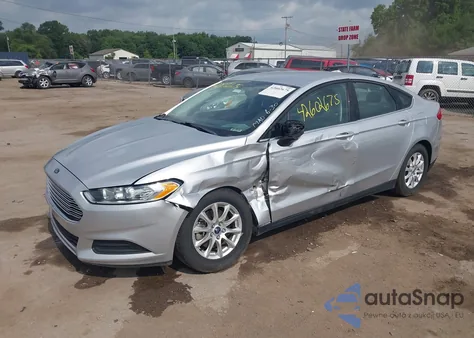 2016 Ford Fusion S from USA, damaged, VIN 3FA6P0G73GR337870